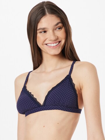 Triangolo Reggiseno 'Tassie' di BeckSöndergaard in blu: frontale