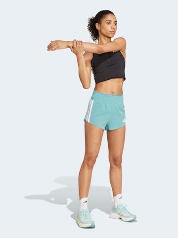 ADIDAS PERFORMANCE - regular Pantalón deportivo 'ADIZERO GEL' en verde: frente