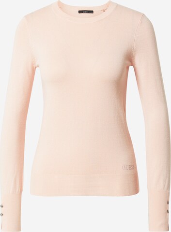 Pull-over 'ELINOR' GUESS en rose : devant