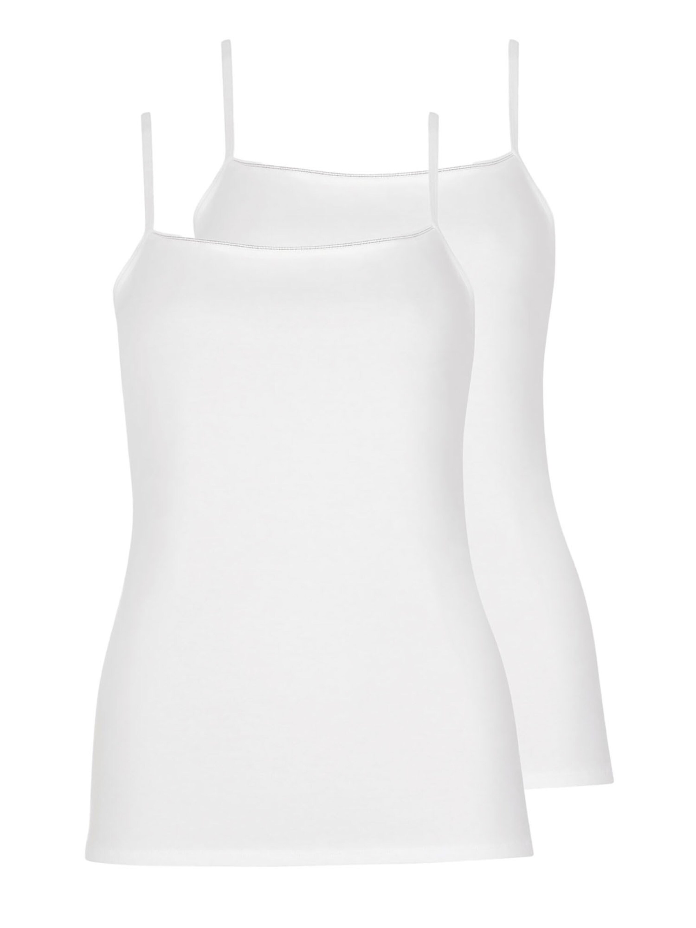 Lisca Undershirt 'Emma' in White: front