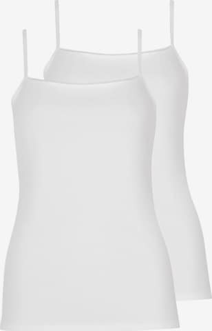 Lisca Unterhemd 'Emma' in Weiß: Vorderseite