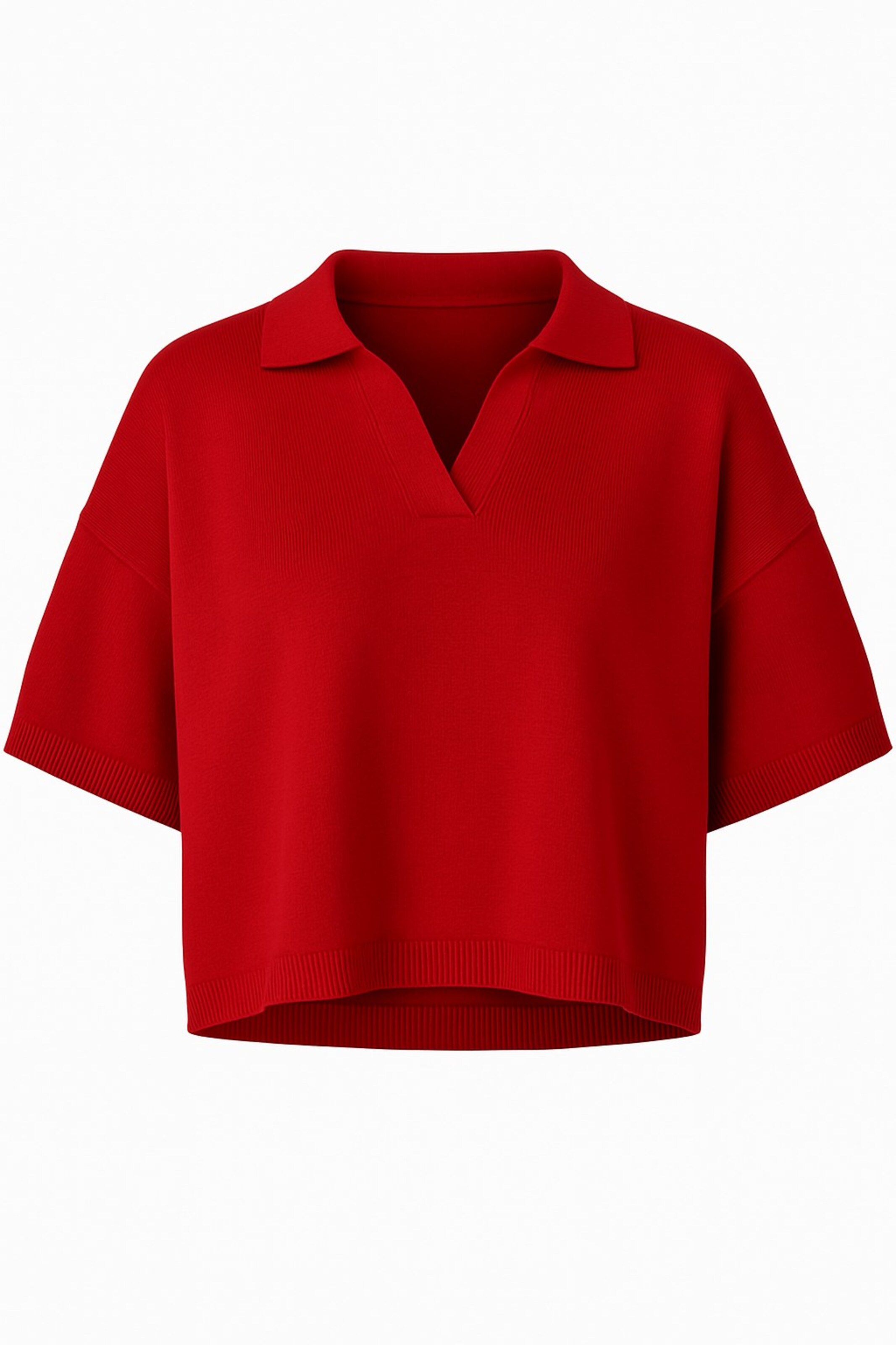 WOMAN VISION Pullover in Rot: Vorderseite