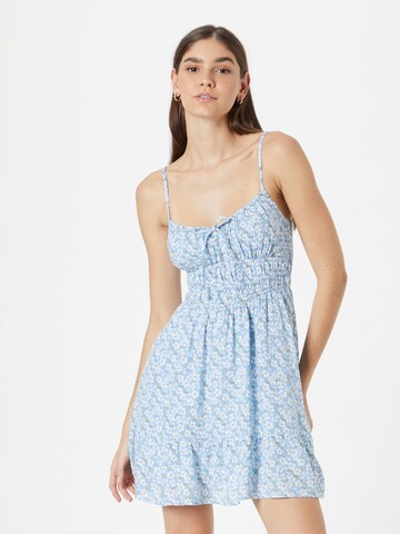 HOLLISTER Zomerjurk in Blauw: voorkant