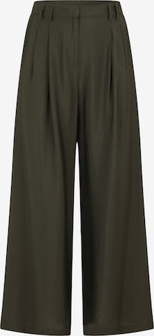 Guido Maria Kretschmer Curvy Loosefit Laskoshousut 'Finja' värissä vihreä: etupuoli