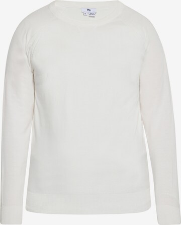 Pullover di MO in bianco: frontale