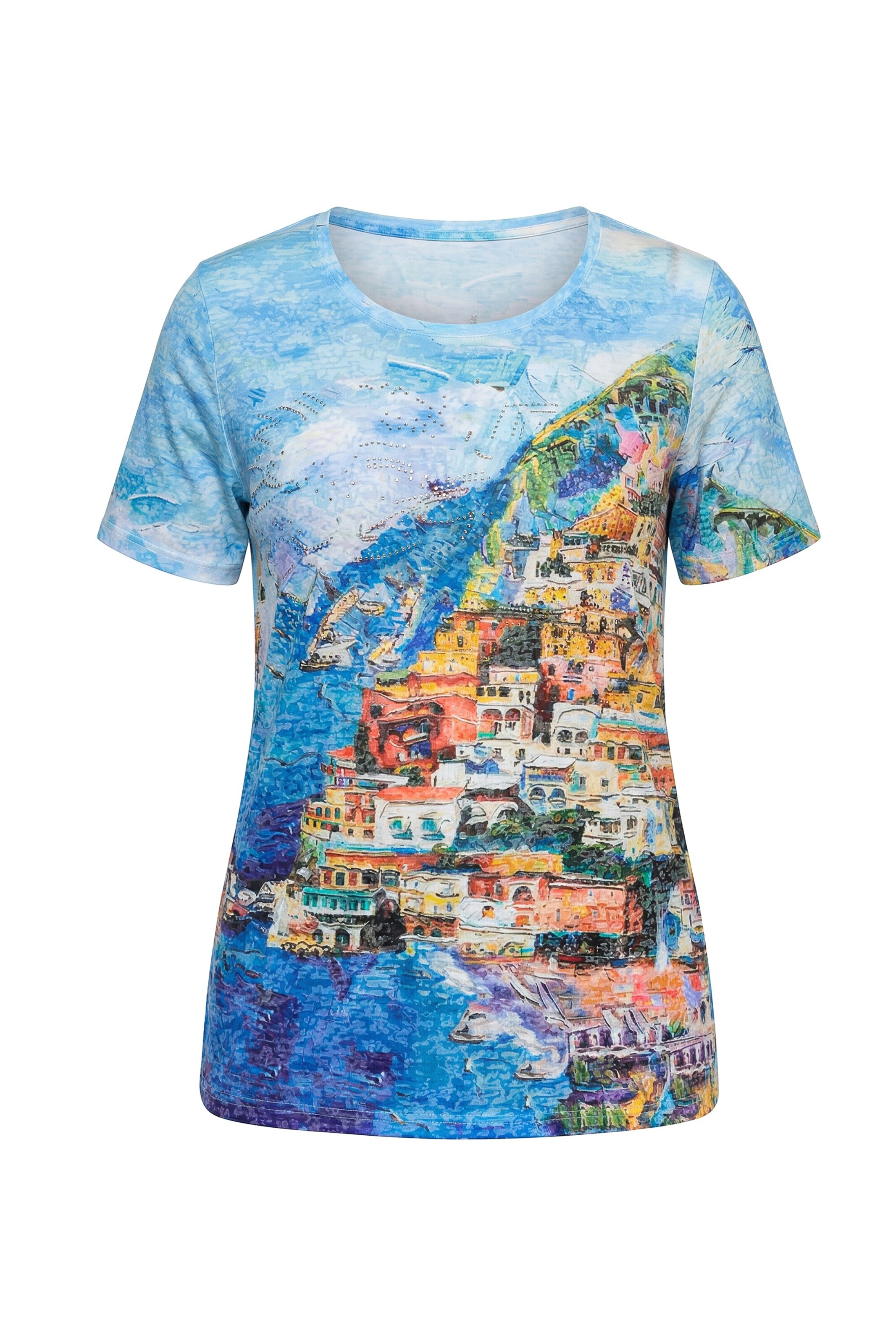 MIAMODA Shirt in Blue: front