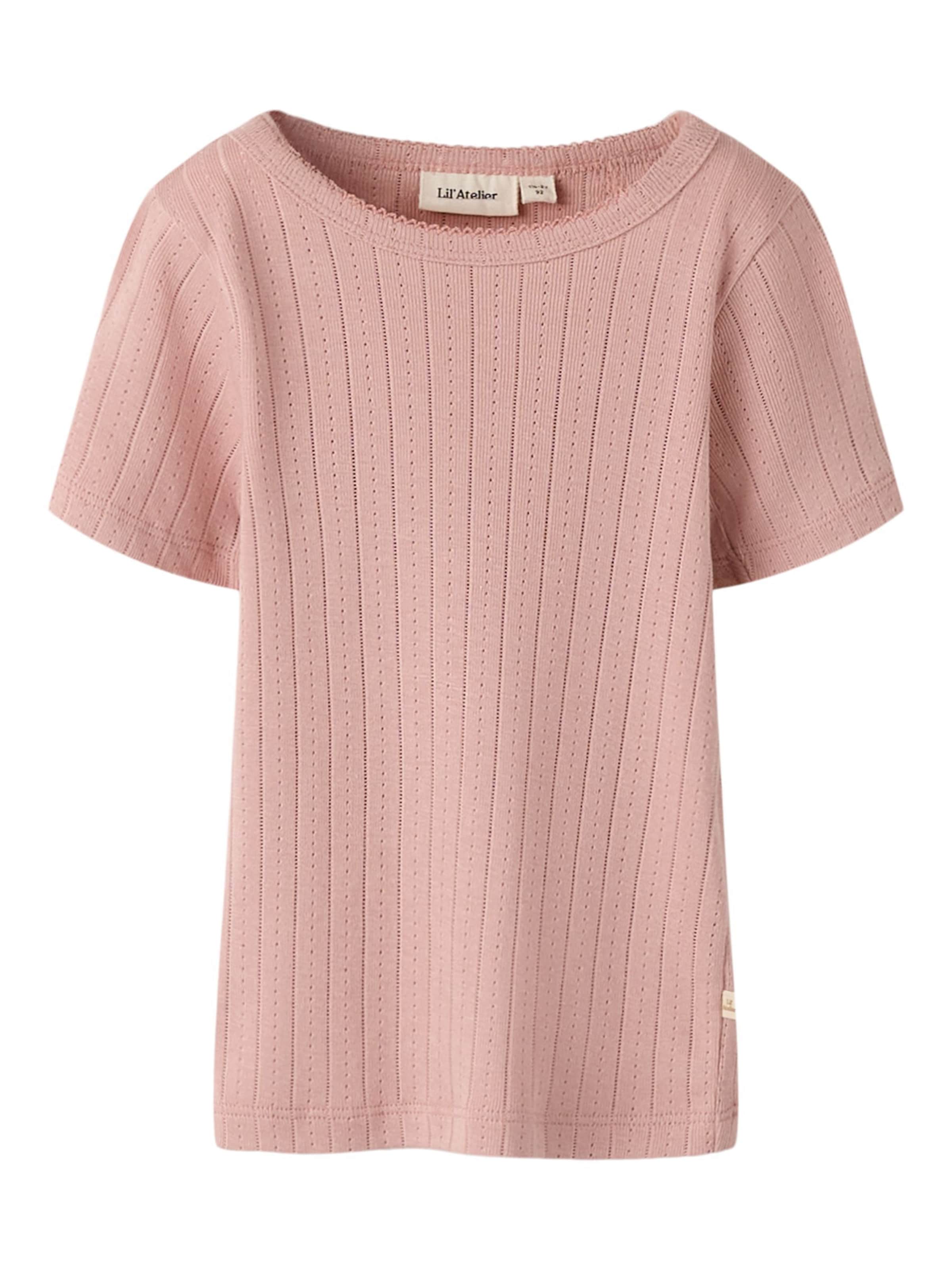 Lil'Atelier - Camiseta en rosa: frente