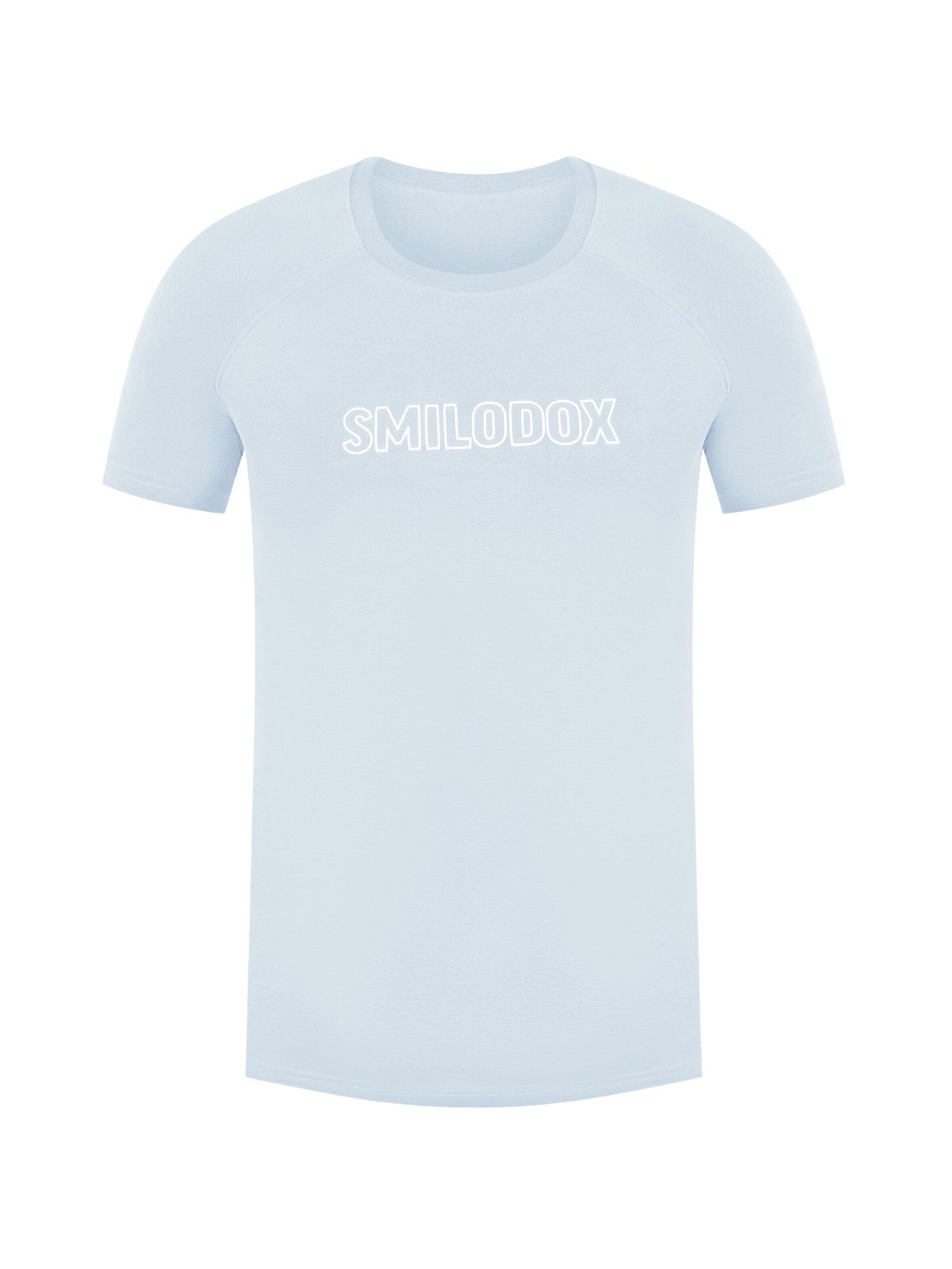 T-Shirt 'Timmy' Smilodox en bleu : devant