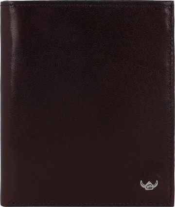 Porte-monnaies 'Colorado Protect' GOLDEN HEAD en marron : devant
