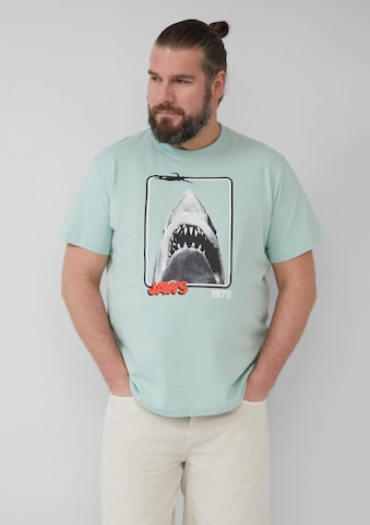 T-Shirt s.Oliver en vert : devant