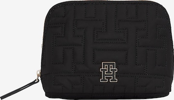 TOMMY HILFIGER Cosmetic Bag in Black: front