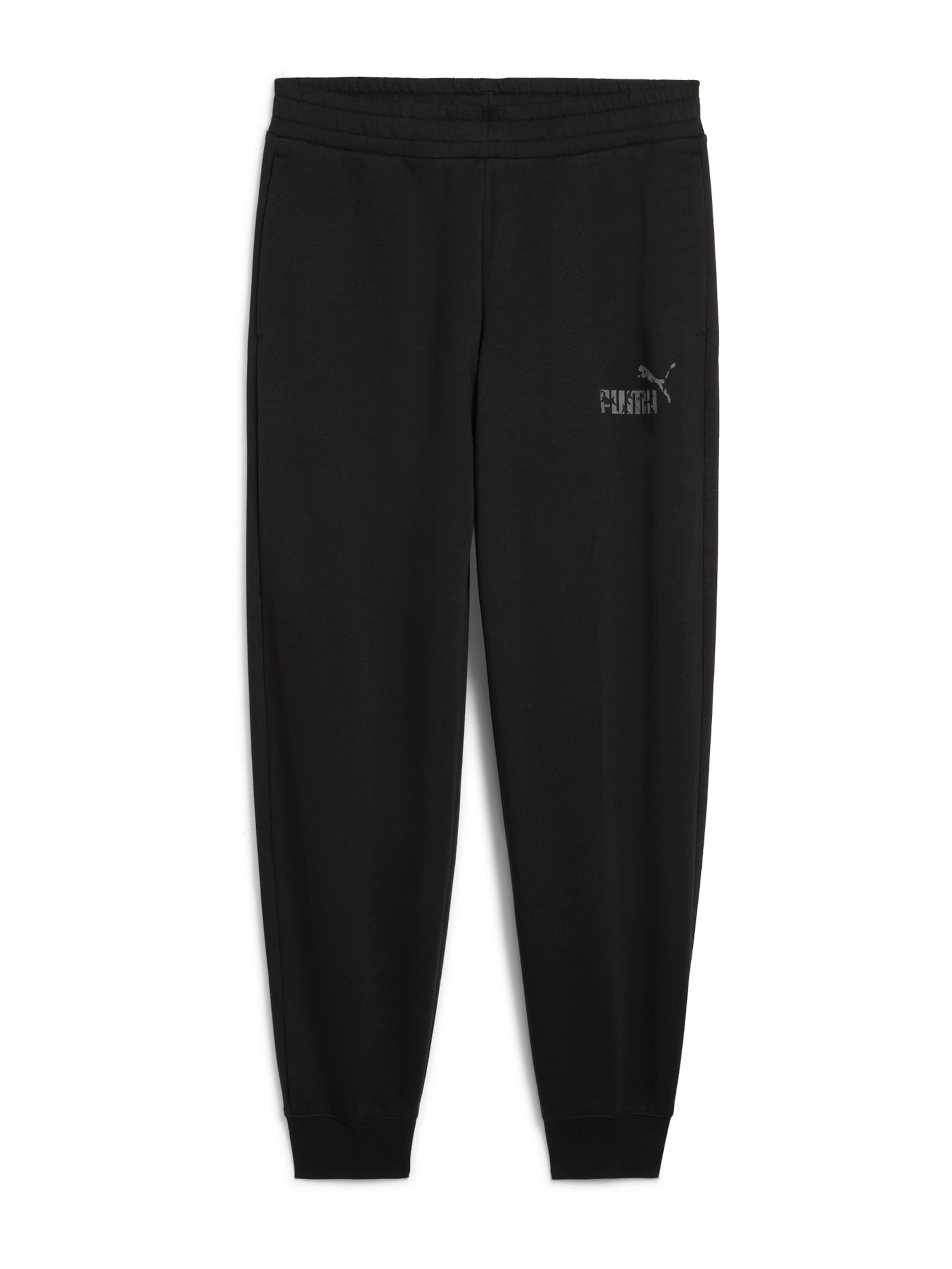 PUMA Tapered Hose 'Ess Nature 2.0' in Schwarz: Vorderseite