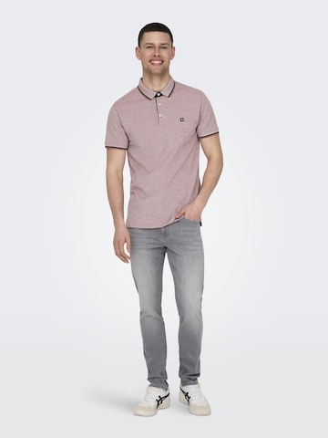 Only & Sons Bluser & t-shirts 'Fletcher' i brun