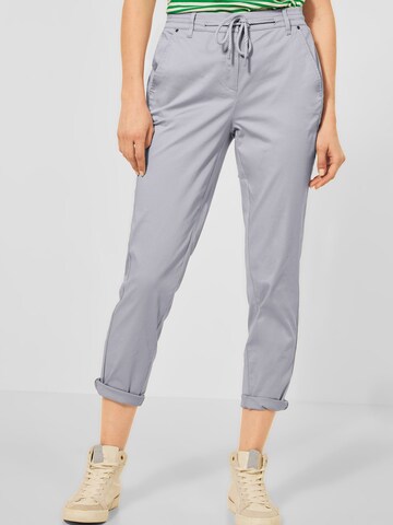 Coupe slim Pantalon CECIL en gris : devant