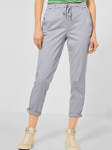 CECIL Slim fit Pants in Grey: front