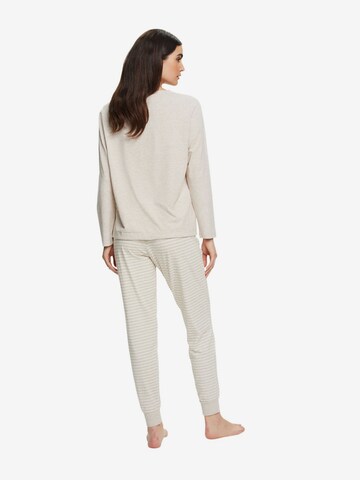 Pyjama ESPRIT en beige