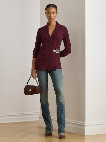 Lauren Ralph Lauren Cardigan 'DONATO' i rød