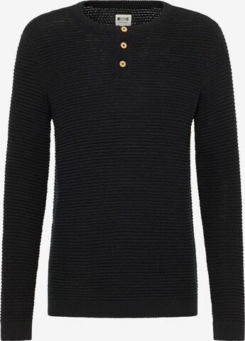 MUSTANG Pullover in Schwarz: predná strana