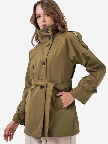 Manteau mi-saison 'Trenchcoats' Bigdart en vert