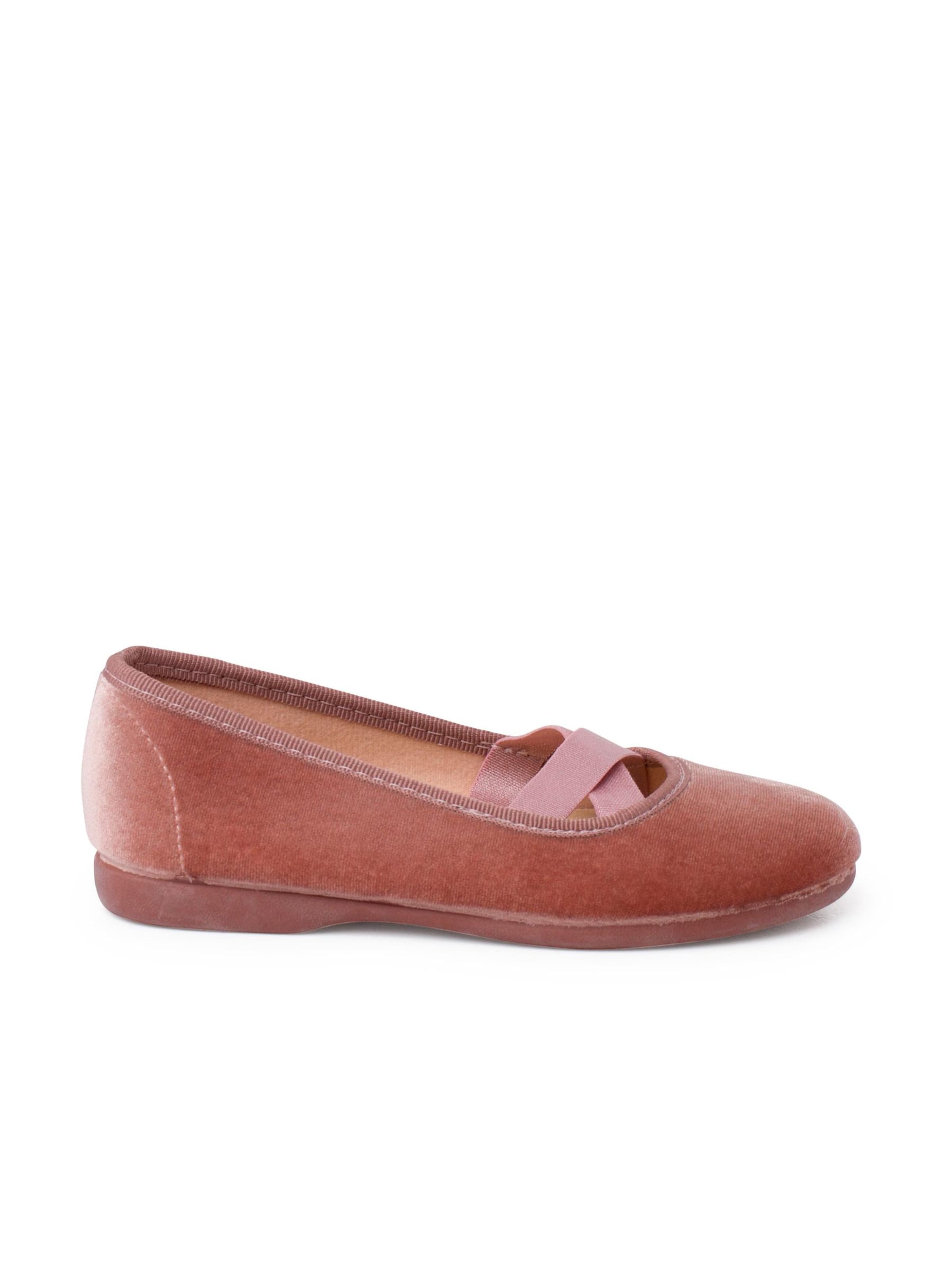 Chaussure basse Pisamonas en rose : devant