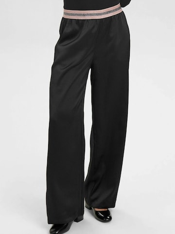 Regular Pantalon 'ESME' NÜMPH en noir : devant