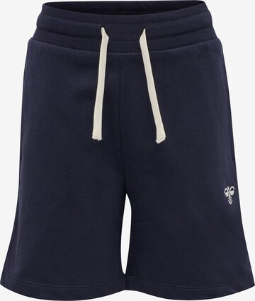 Hummel Regular Broek 'Bassim' in Blauw: voorkant