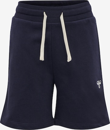 Hummel Trousers 'Bassim' in Blue: front