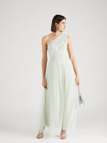 Maya Deluxe Evening Dress in Green