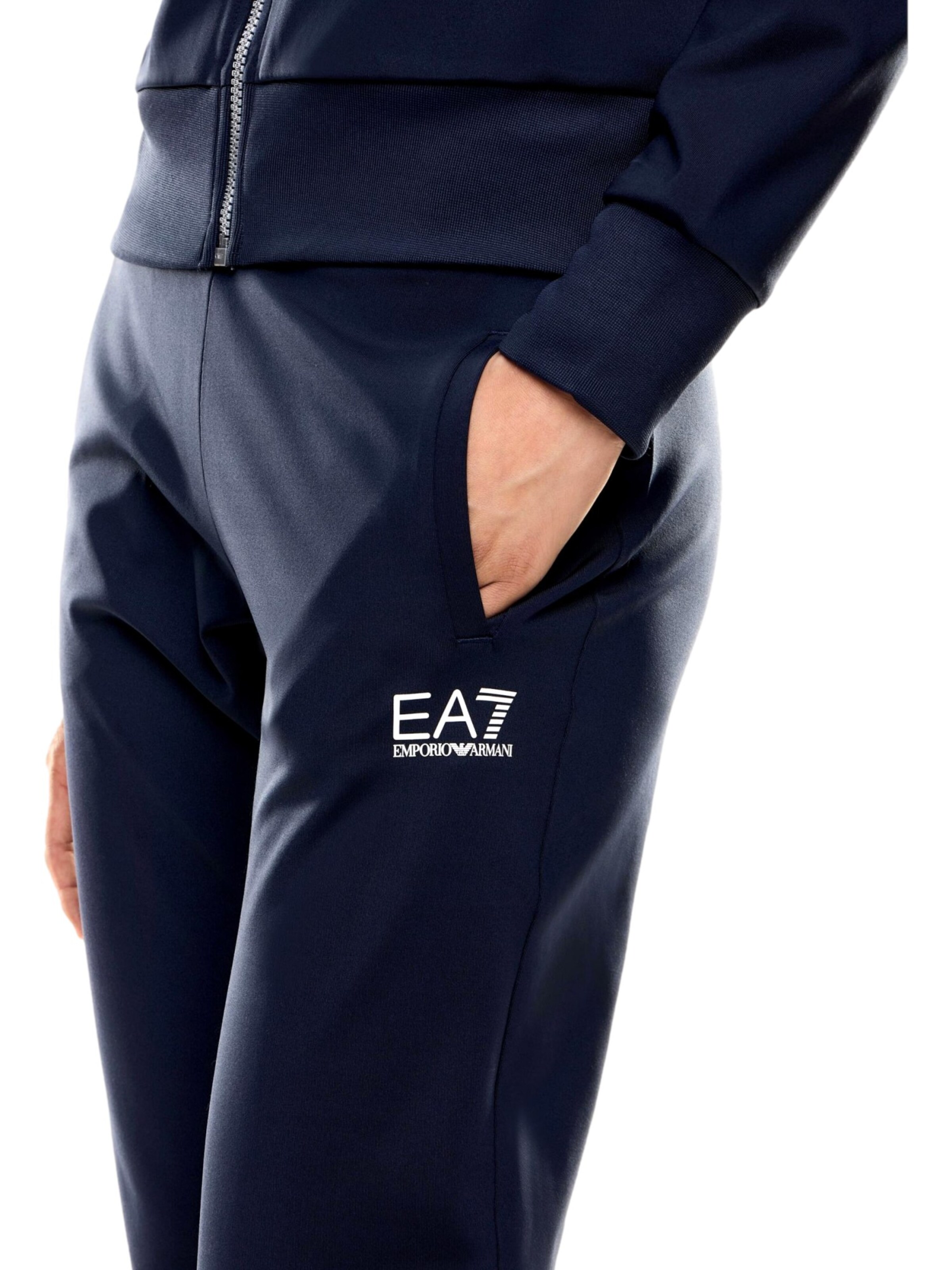 Tuta da jogging di EA7 Emporio Armani in blu