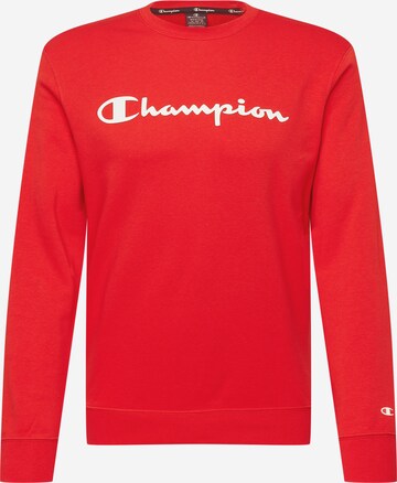 Sweat-shirt Champion Authentic Athletic Apparel en rouge : devant