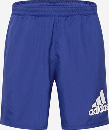 ADIDAS SPORTSWEAR Sportovní kalhoty 'Run It' – modrá: přední strana