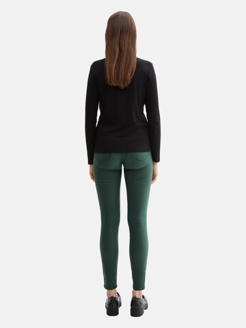 TOM TAILOR DENIM Skinny Jeans 'Nela' in Green
