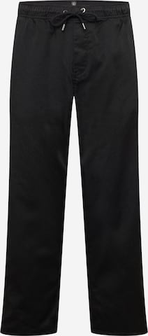 Regular Pantaloni de la Volcom pe negru: față