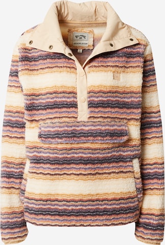 Pull-over de sport 'SWITCHBACK' BILLABONG en beige : devant