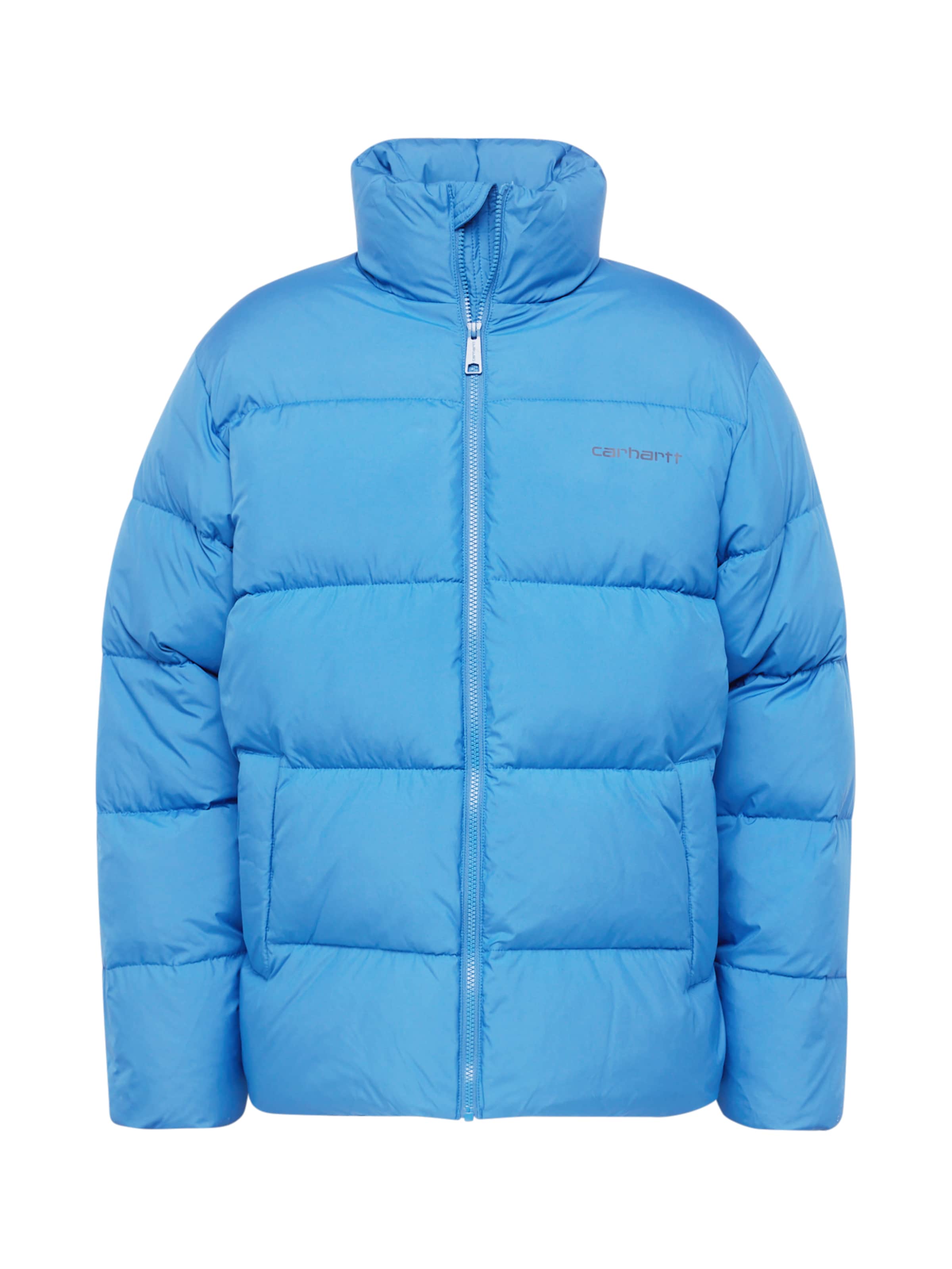 Carhartt WIP Winterjas 'Springfield' in Blauw: voorkant