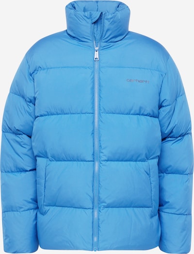 Carhartt WIP Veste d’hiver 'Springfield' en marine / bleu néon, Vue avec produit