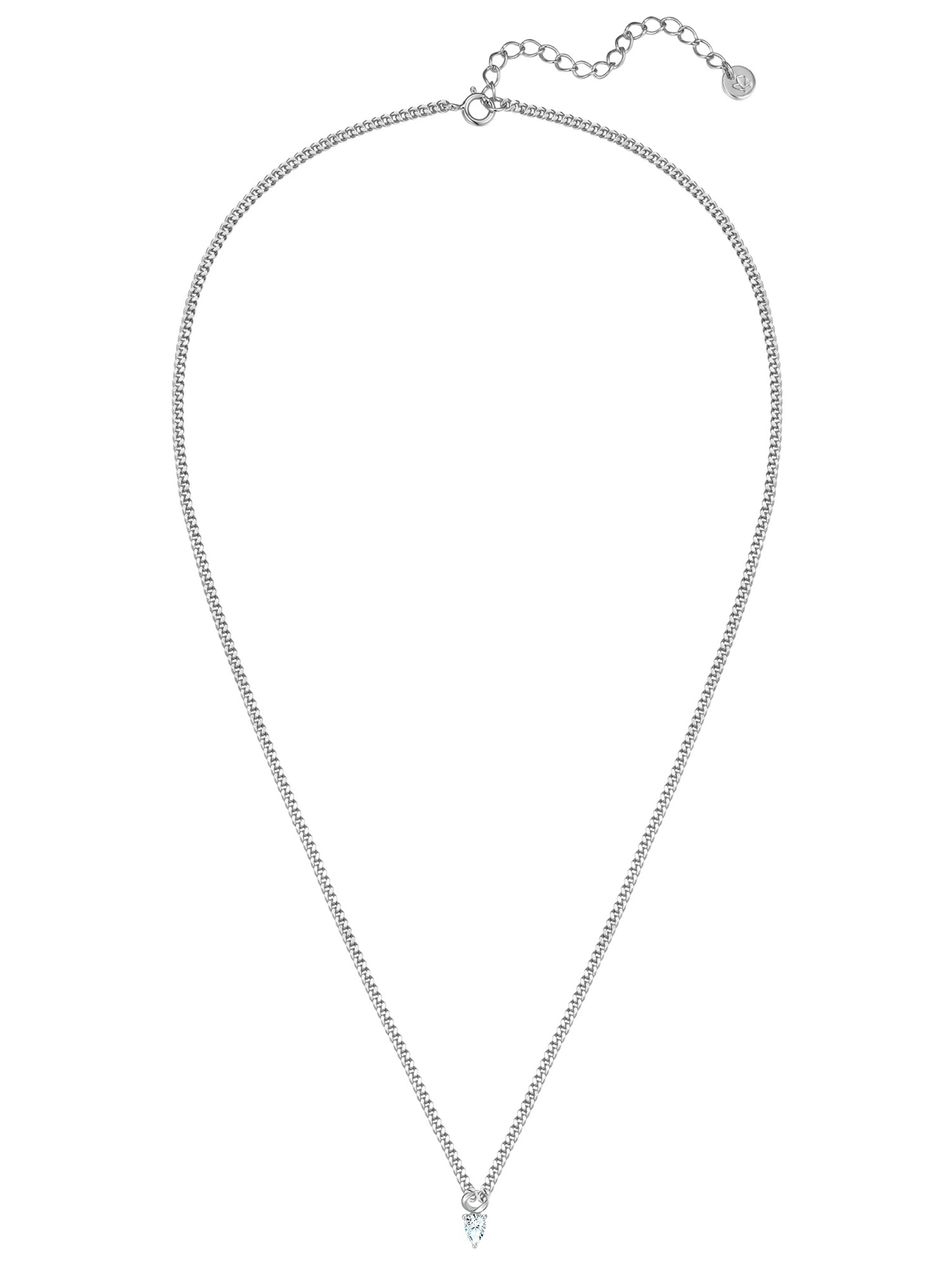 Glanzstücke München Ketting in Zilver: voorkant