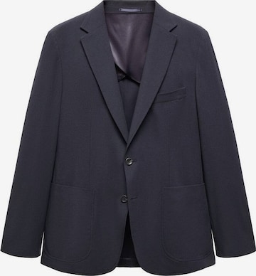 MANGO MAN Slim fit Business Blazer 'Aneto' in Blue: front