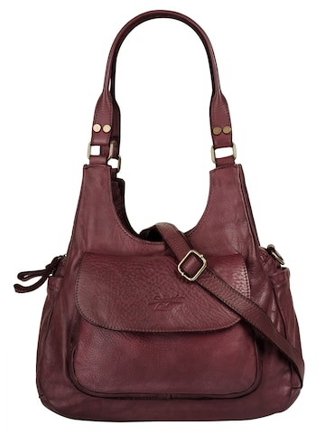 Samantha Look Crossbody Bag in Red: front