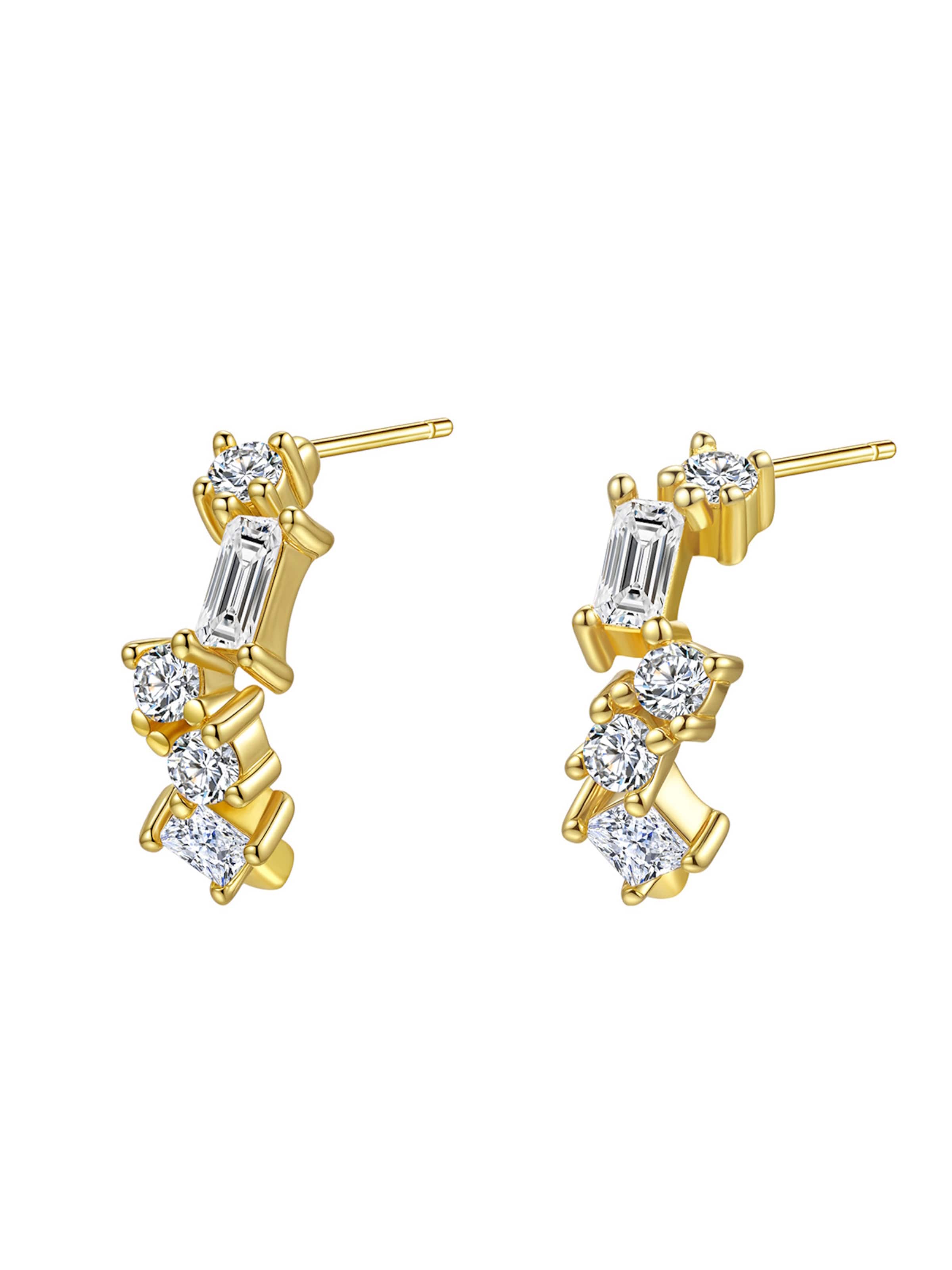 Hey Happiness Earrings 'Stardust' in Gold