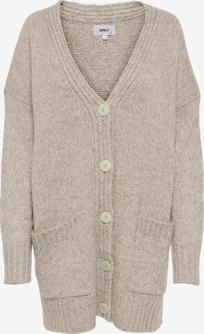 ONLY Strickjacke 'Airy' in Grau: predná strana