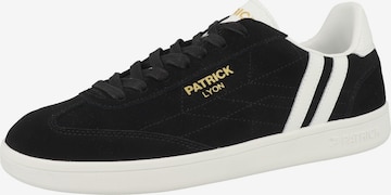 Patrick Platform trainers 'Lyon' in Black: front