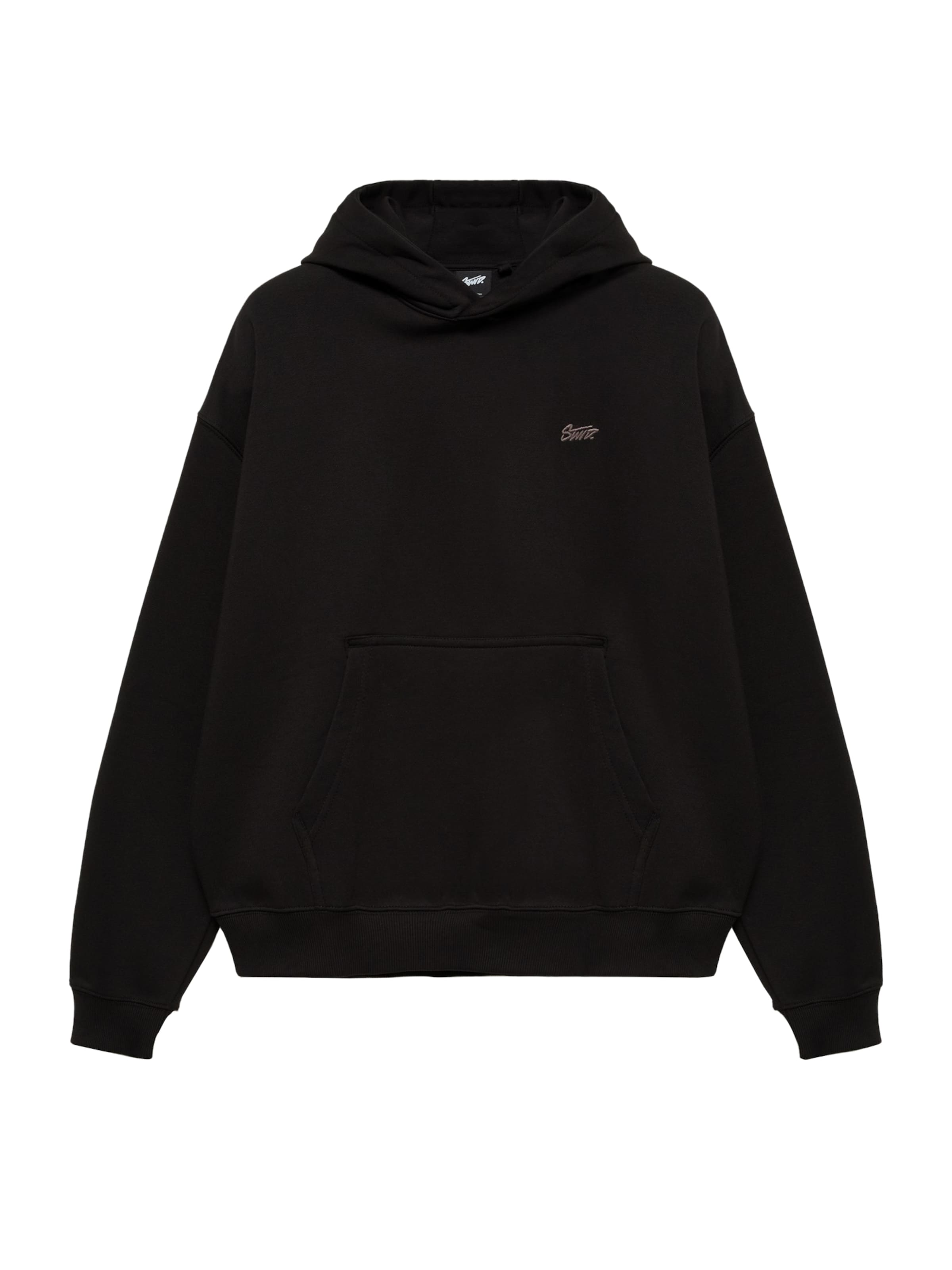 sötétszürke / fekete Pull&Bear Tréning póló 'STWD' - XS, Termék nézet