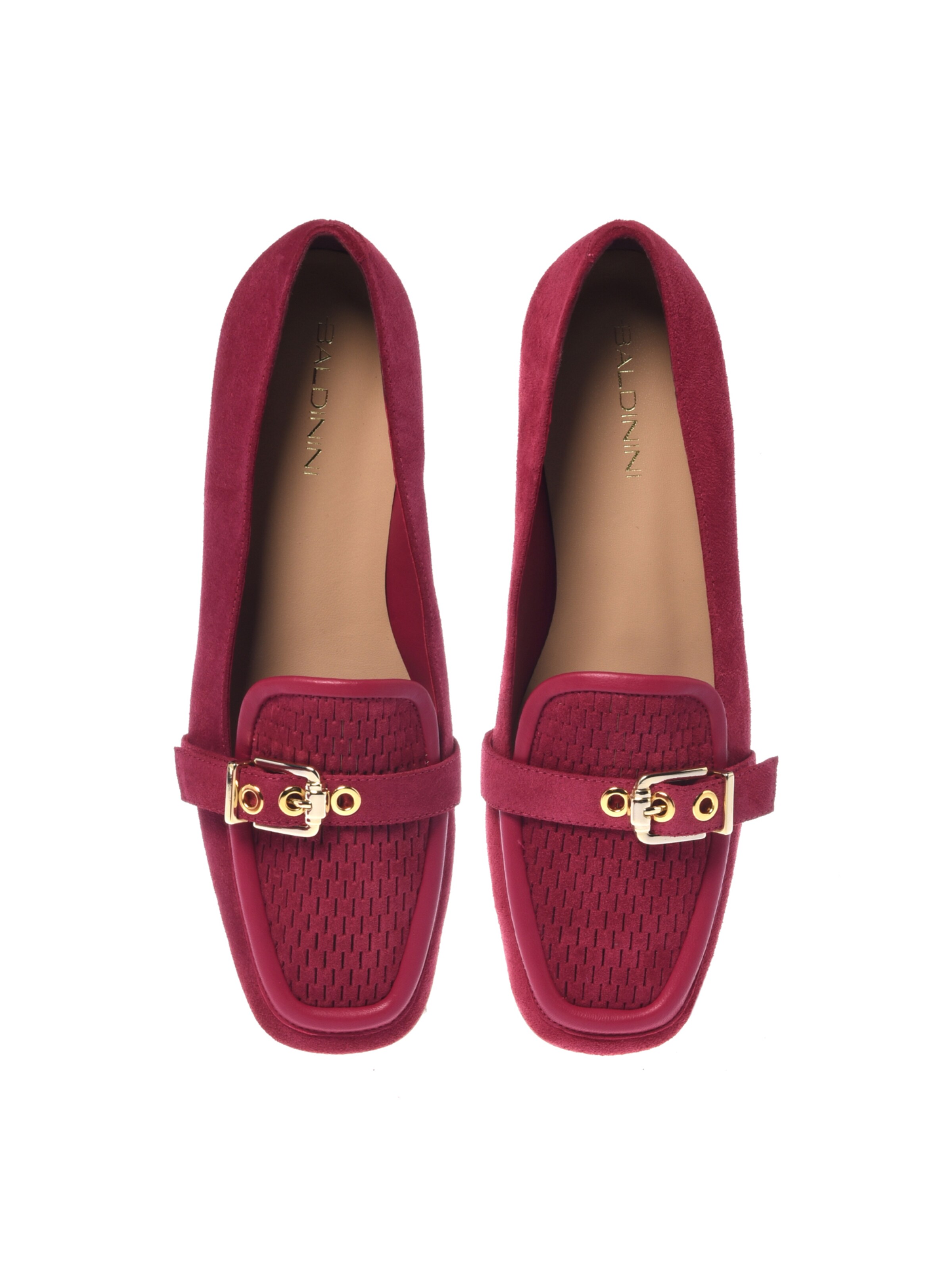 Mocassin BALDININI en rouge