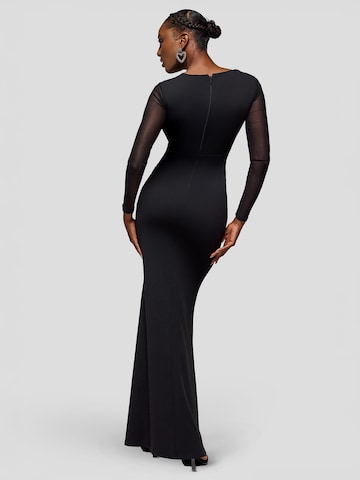 GODDIVA Avondjurk in Zwart