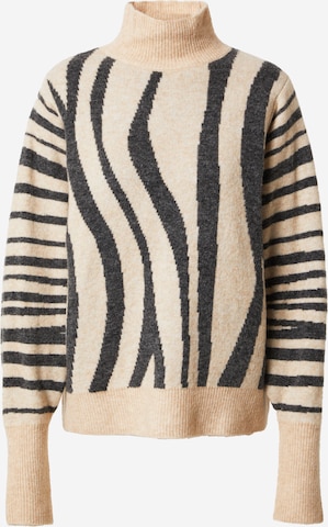 NORR Sweater 'Falon' in Beige: front