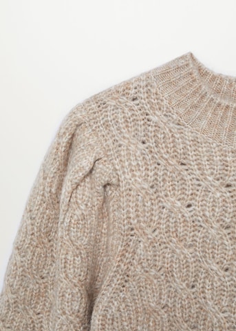 Pull-over 'Trencio' MANGO en beige