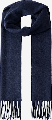 Hackett London Sjaal in Blauw: voorkant