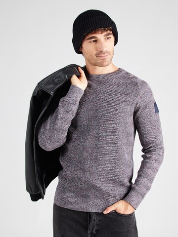 TOM TAILOR Pullover in Grau: Vorderseite