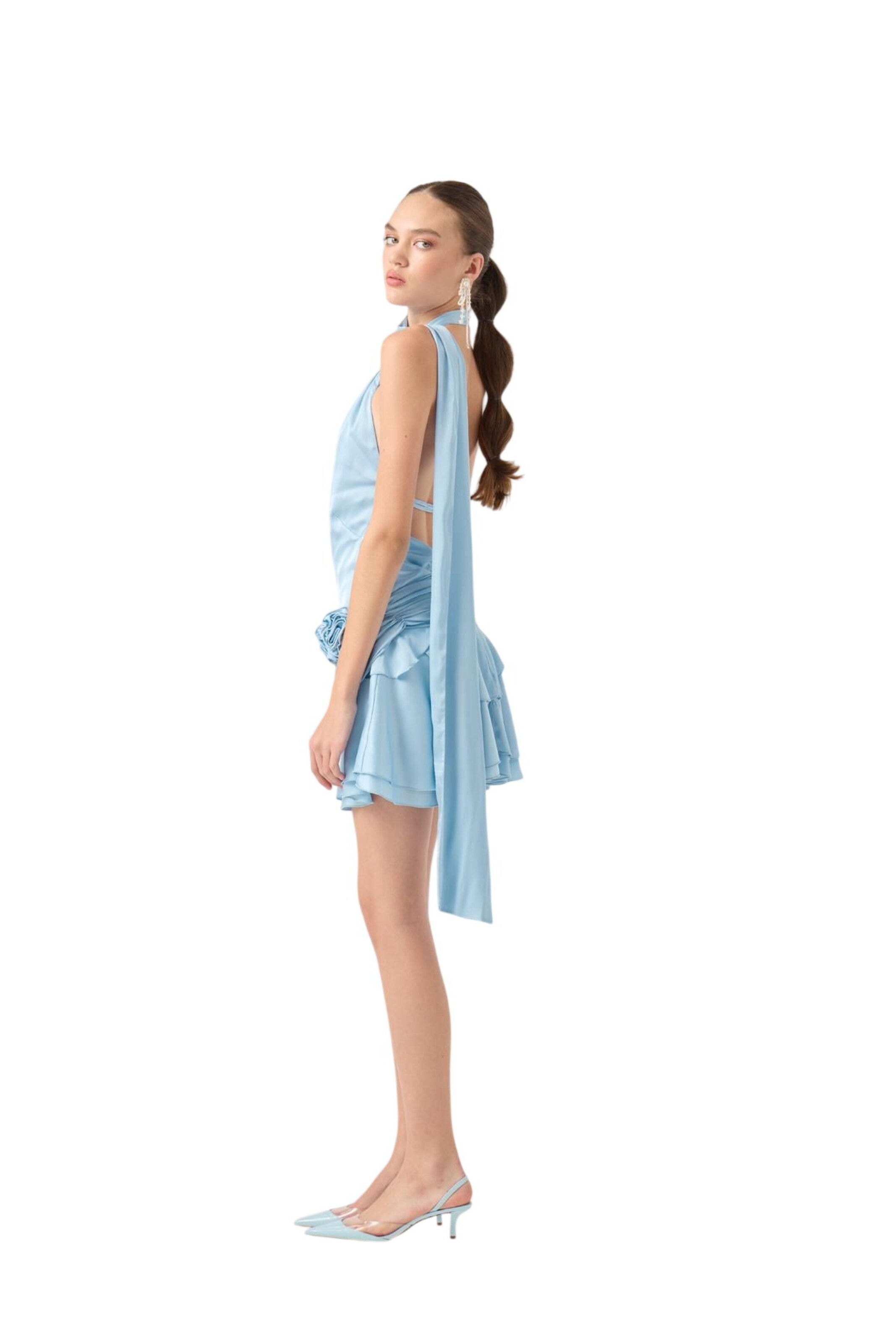 HOLLY LOLLY Jurk in Blauw
